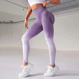 Funki Buys | Pants | Women's Gradient Smile Yoga Pants