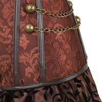 Funki Buys | Dresses | Women's Steampunk Corset Dress Set