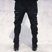 Funki Buys | Pants | Men's Gothic Punk Hip Hop Cargo Pants