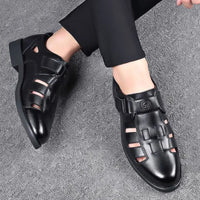 Funki Buys | Shoes | Men's Closed Toe Buckle Strap Sandals