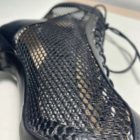 Funki Buys | Boots | Women's Mesh Peep Toe Stiletto Booties