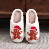 Funki Buys | Shoes | Unisex Christmas Gingerbread Slippers