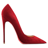 Funki Buys | Shoes | Women's Luxury Red Soles Suede Stiletto Pumps