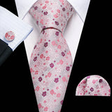 Funki Buys | Neckties | Men's Classic Formal 3pcs Tie Set