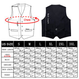 Funki Buys | Vests | Men's Luxury 5 Pcs Wedding Vest Tie Set