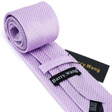 Funki Buys | Neckties | Men's 3pcs Silk Floral Purple Tie Set