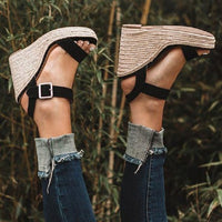 Funki Buys | Shoes | Women's Summer Platform Sandals | High Wedges