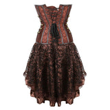 Funki Buys | Dresses | Women's Steampunk Corset Dress Set