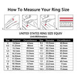 Funki Buys | Rings | Men's Women's Titanium Rainbow Rings