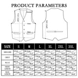 Funki Buys | Vests | Men's Formal Fashion 5 Pcs Silk Waistcoat Tie Sets