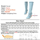 Funki Buys | Boots | Women's Denim Cross Strap Buckle Boots
