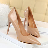 Funki Buys | Shoes | Women's Formal Mid-Heel Nude Scarpins