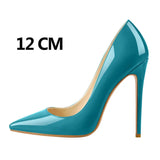 Funki Buys | Shoes | Women's Stylish Patent Leather Stilettos