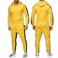 Funki Buys | Activewear | Men's 2pcs Hooded Sports Track Suits