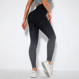 Funki Buys | Pants | Women's Gradient Smile Yoga Pants