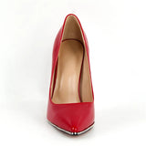 Funki Buys | Shoes | Women's Patent Black Studded Stilettos