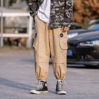 Funki Buys | Pants | Men's Loose-Fitting Cargo Track Pants