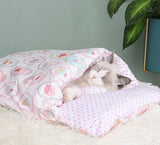 Funki Buys | Pet Beds | Cat Sleeping Bag Japanese Cat Bed