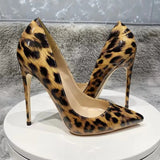 Funki Buys | Shoes | Women's Patent Leather Leopard Stilettos