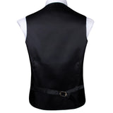 Funki Buys | Vests | Men's 4 Pcs Luxury Gold Vest Tie Set