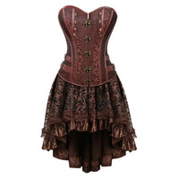 Funki Buys | Dresses | Women's Steampunk Cosplay Skirt Set