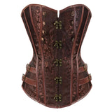 Funki Buys | Lingerie | Women's Gothic Faux Leather Corset