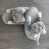 Funki Buys | Shoes | Women's Soft Cat Hug Slippers