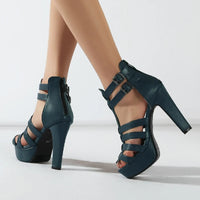 Funki Buys | Shoes | Women's Platform Gladiator Stilettos