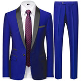 Funki Buys | Suits | Men's Slim Fit 2 & 3 Pcs Formal Tuxedo Suit Sets