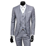 Funki Buys | Suits | Men's Classic 3 Pcs Formal Suits | Grooms Suit