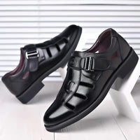 Funki Buys | Shoes | Men's Closed Toe Buckle Strap Sandals