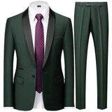 Funki Buys | Suits | Men's Slim Fit 2 & 3 Pcs Formal Tuxedo Suit Sets