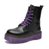 Funki Buys | Boots | Men's Women's 8-Hole Real Leather Boots