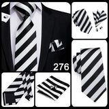Funki Buys | Neckties | Men's 3 Pcs Elegant Formal Silk Tie Sets