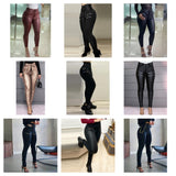 Funki Buys | Pants | Women's Skinny Pencil Pants | High Waist Slim Fit