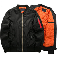 Funki Buys | Jackets | Men's Comfortable Aviator Bomber Jacket
