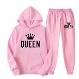 Funki Buys | Activewear | Women's Thickened Hooded Sweat Suit