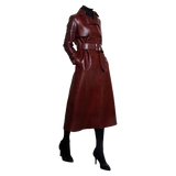 Funki Buys | Jackets | Women's Aligator Print Faux Leather Coat