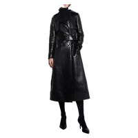 Funki Buys | Jackets | Women's Aligator Print Faux Leather Coat