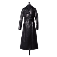 Funki Buys | Jackets | Women's Aligator Print Faux Leather Coat