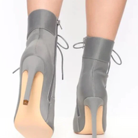 Funki Buys | Boots | Women's Pointed Toe Stiletto Short Boots