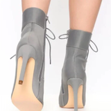 Funki Buys | Boots | Women's Pointed Toe Stiletto Short Boots