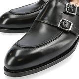 Funki Buys | Shoes | Men's Genuine Leather Double Strap Monk Shoes