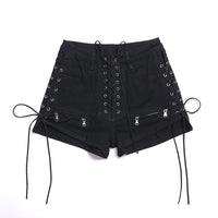 Funki Buys | Shorts | Women's Gothic Denim Summer Shorts | Streetwear