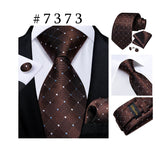 Funki Buys | Neckties | Men's 3Pcs Paisley Wedding Tie Sets