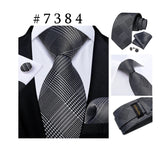 Funki Buys | Neckties | Men's 3Pcs Paisley Wedding Tie Sets