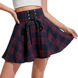 Funki Buys | Skirts | Women's Gothic Grunge Mini Skirt | Retro Punk