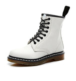 Funki Buys | Boots | Women's Men's Leather Lace Up Ankle Boots