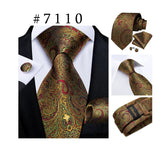 Funki Buys | Neck Ties | Men's Luxury 3Pcs Formal Tie Sets