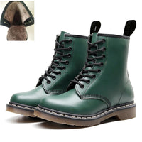 Funki Buys | Boots | Women's Men's Leather Lace Up Ankle Boots